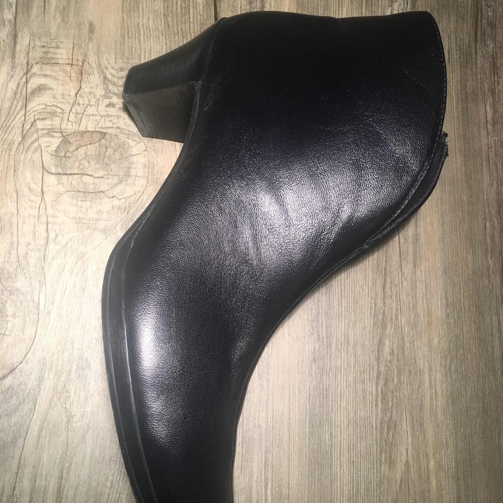 Munro Robyn Size 10 Ss Black Leather Boots